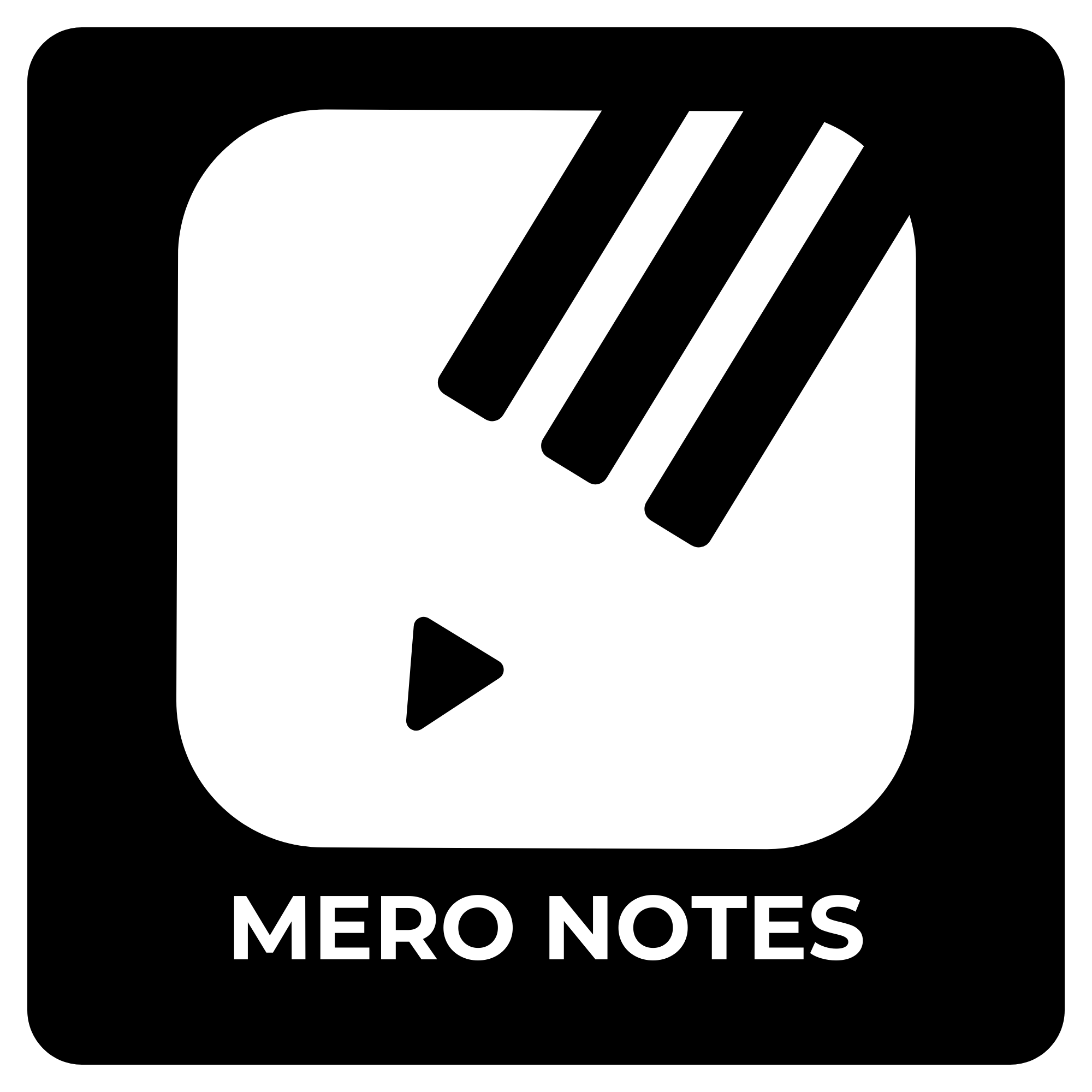 Mero Notes Logo